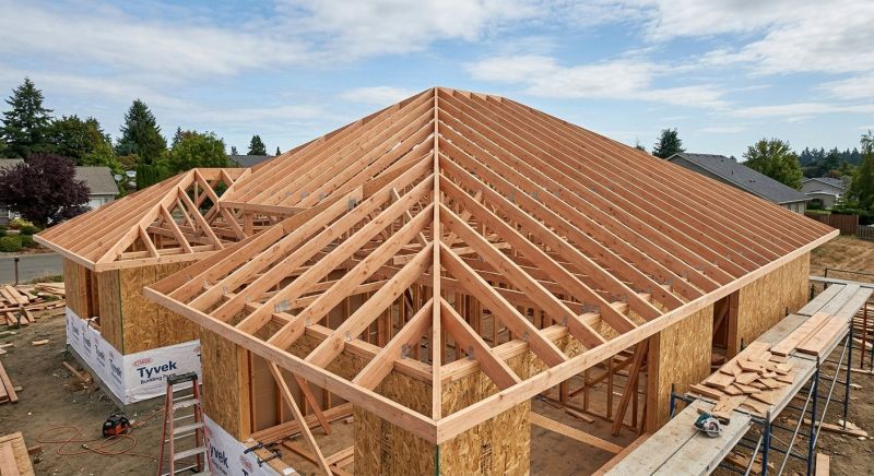 Hip Roof Framing in Wilmington, NC