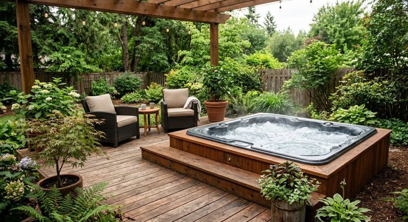 Hot Tub Deck Construction in Norwalk, CT