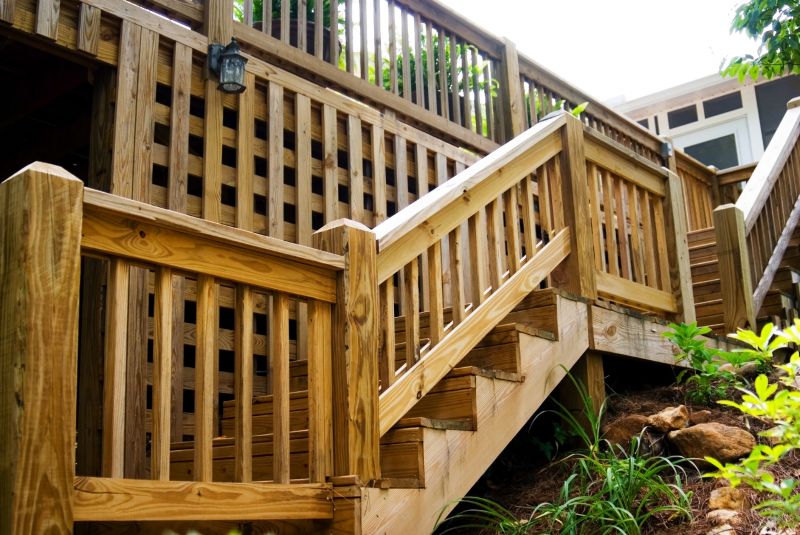 Wooden Steps Installation in Conroe, TX